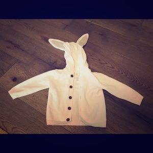Gymboree Size 12-18 months Bunny Ears Cardigan